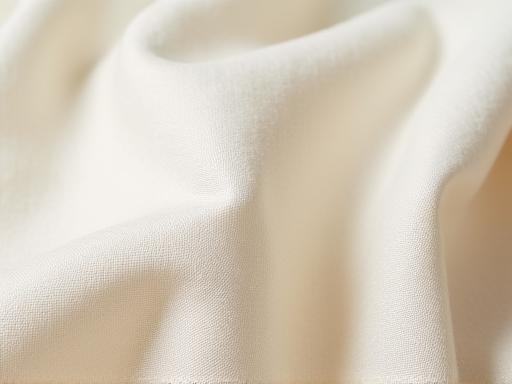 Close-up texture of natural, un-dyed linen fabric, highlighting its organic quality.
